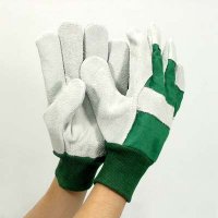 Cotton Chrome Leather Gloves